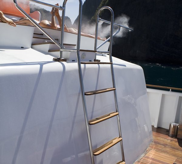 Solarium on Board M/Y Meditation