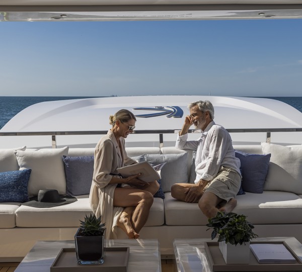 A Couple On Aft Deck - Lifestyle