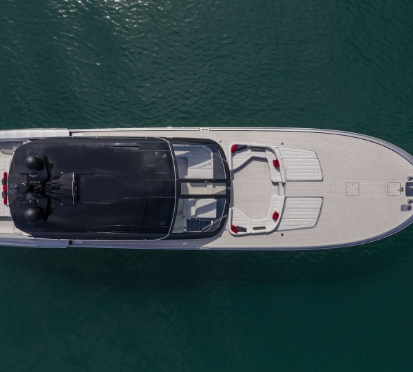 Aerial Of The Yacht