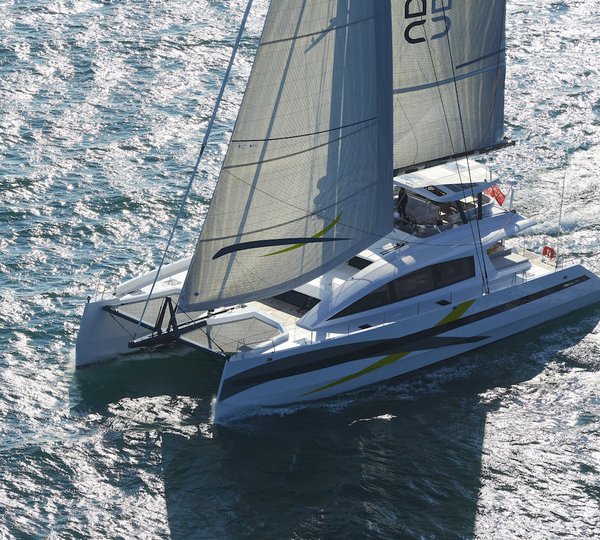 Aerial Sailing Catamaran