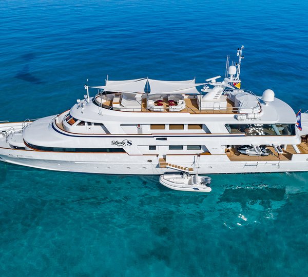 Aerial View At Anchor