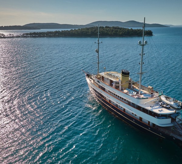Aerial View Of The Yacht 2