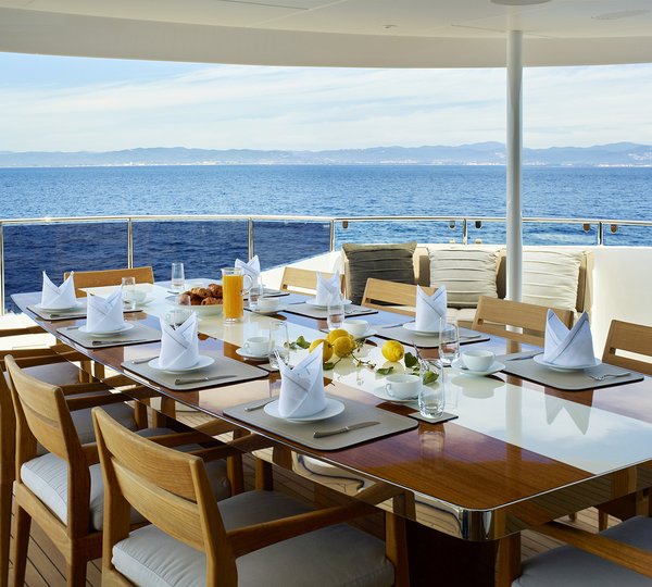 Aft Deck Al Fresco Dining Area