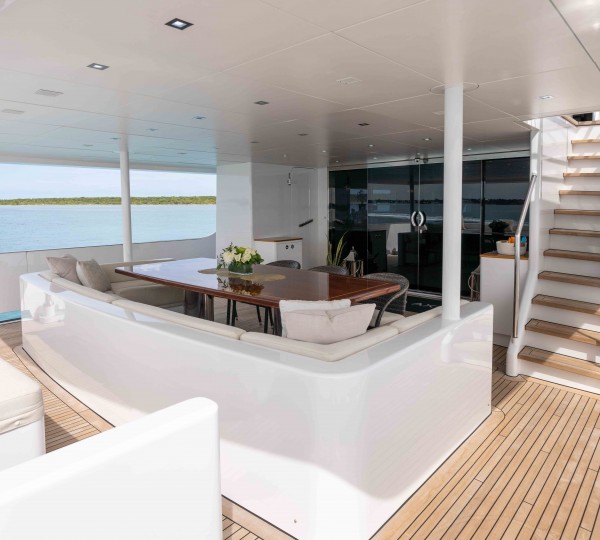 Aft Deck Dining And Seating Area