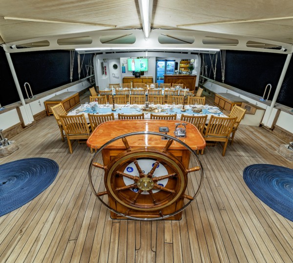 Aft Deck Evening Alfresco Dining