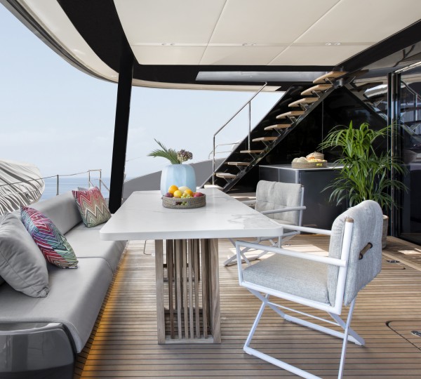 Aft Deck Seating Area