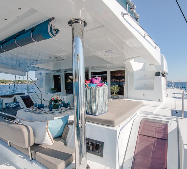 Aft Deck With Dining Area