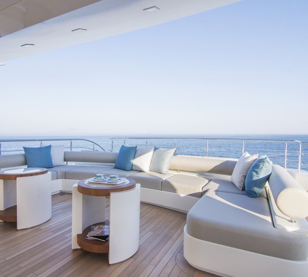 Aft Seating And Lounging Area