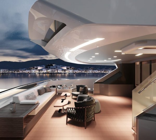 Aft Seating In The Evening