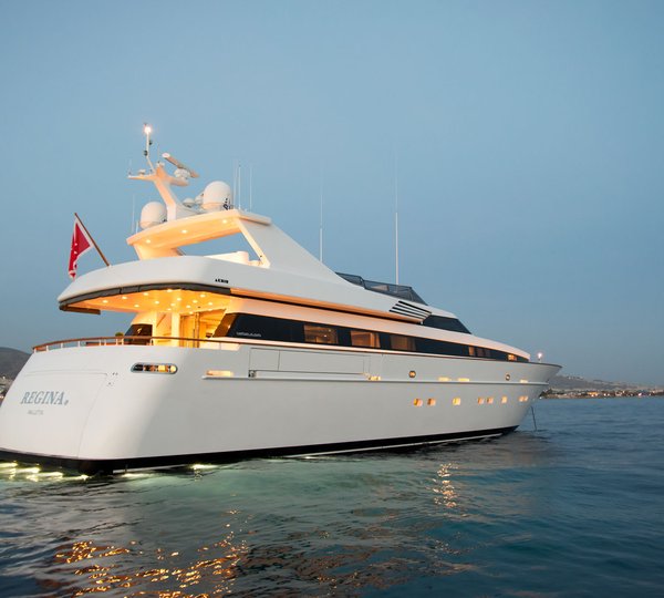 Aft View In The Evening