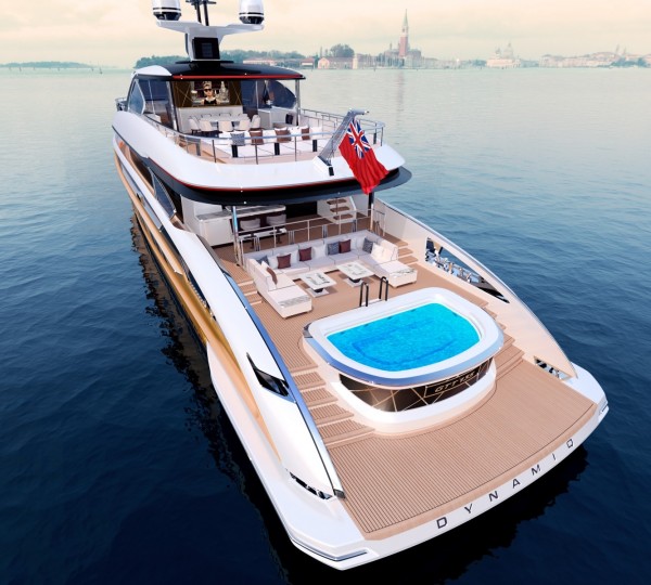 Aft View With Jacuzzi And Swim Platform