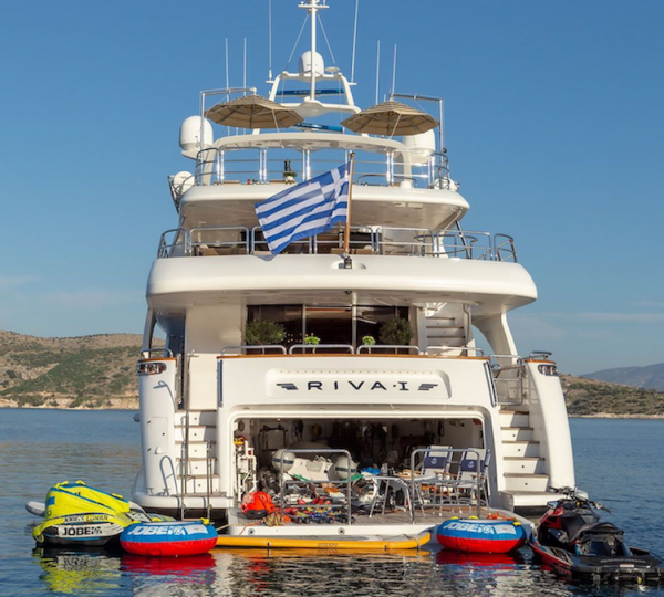 Aft View With Water Toys