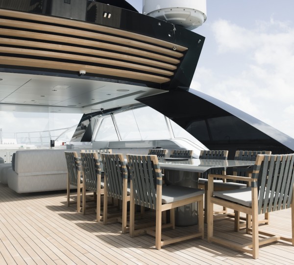 Al Fresco Dining Area On Sun Deck