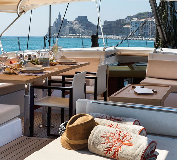 Alfresco Dining And Louning Area On Deck