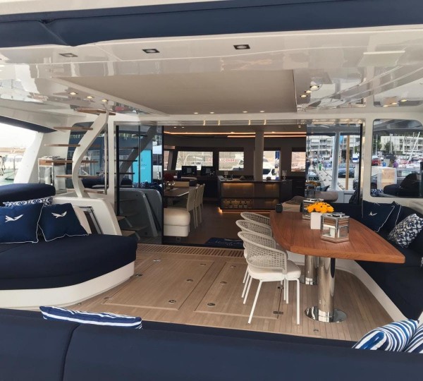 Alfresco Dining And Seating On Aft Deck