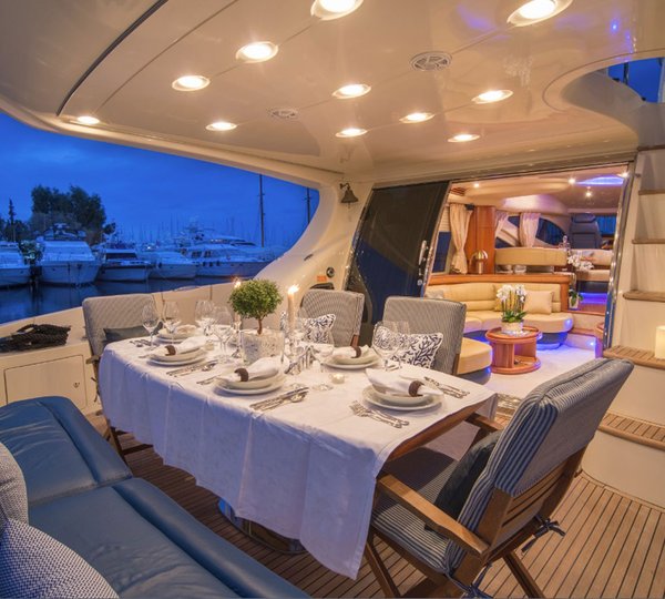 Alfresco Dining In The Evening