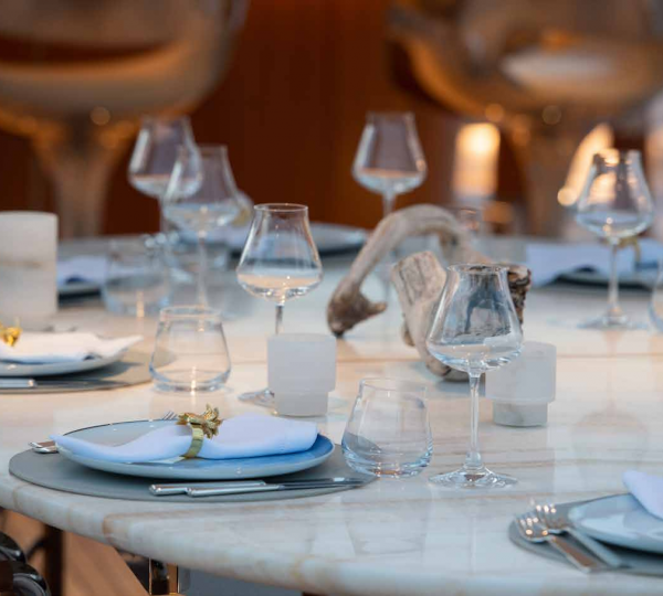 Alfresco Dining In The Evening