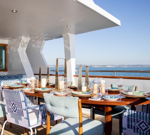 Alfresco Dining On Main Deck  