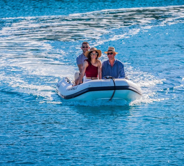 Arriving Aboard A Tender