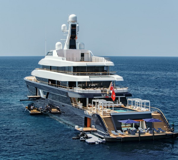 At Anchor With Opened Beach Club And Toys