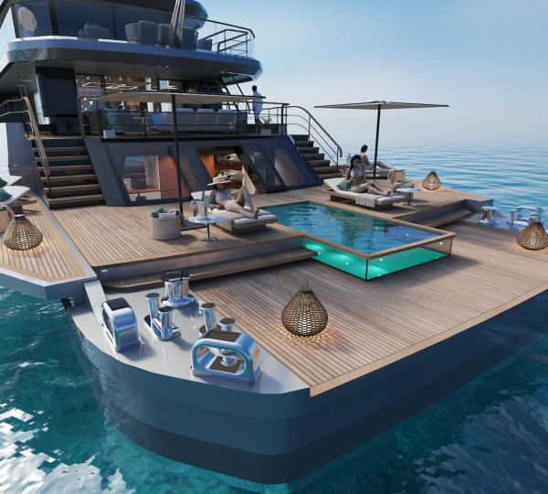 Beach Club With A Pool