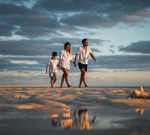 Beach Stroll - Family - Sunset