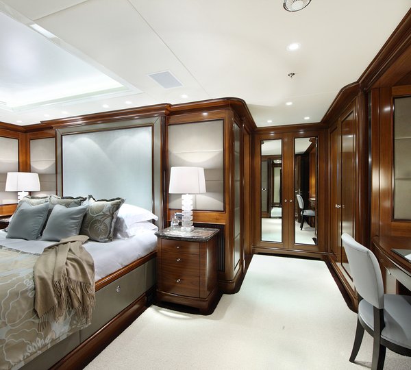 Beautiful Guest Stateroom With Writing Table