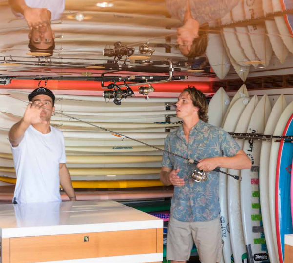 Boards And Fishing Gear Storage