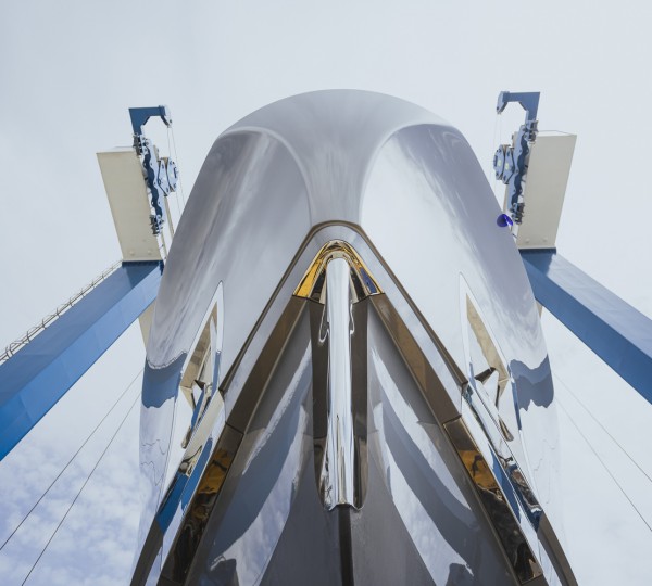 Bow Of 0110 By Alia Yachts