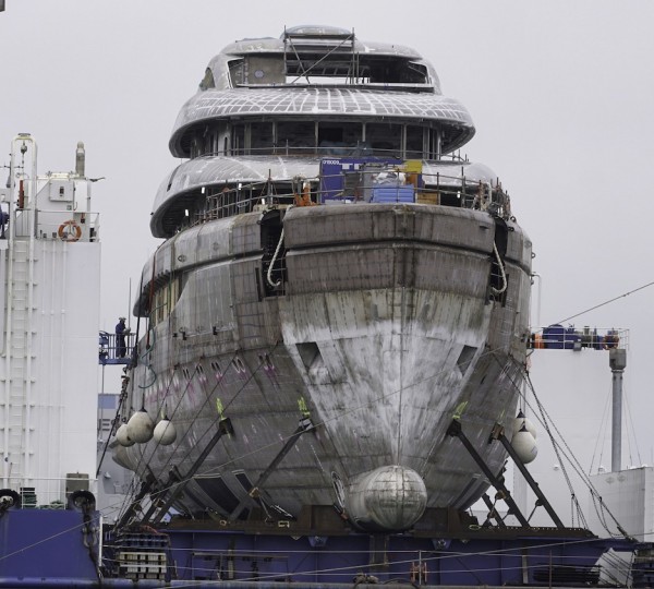 Bow Of The Yacht ACE 21 Project - Photo By DrDuu