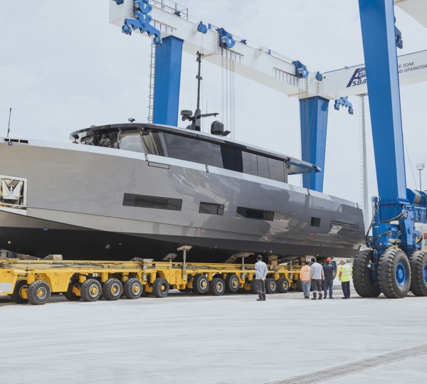 Bow Of Yacht 0110 By Alia Yachts