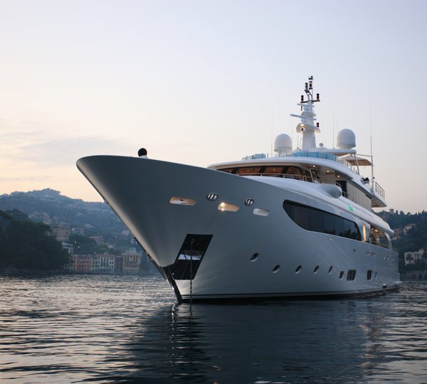 Bow View Of The Yacht