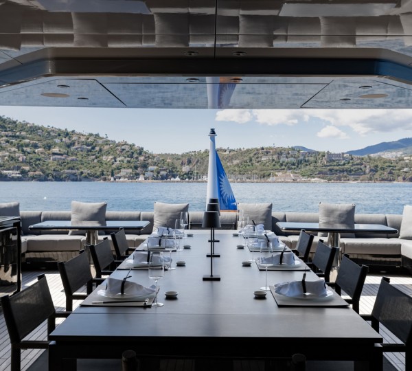 Bridge Deck - Dining Set Up