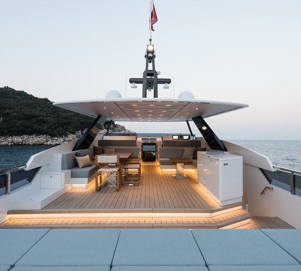 Bridge Deck At Night