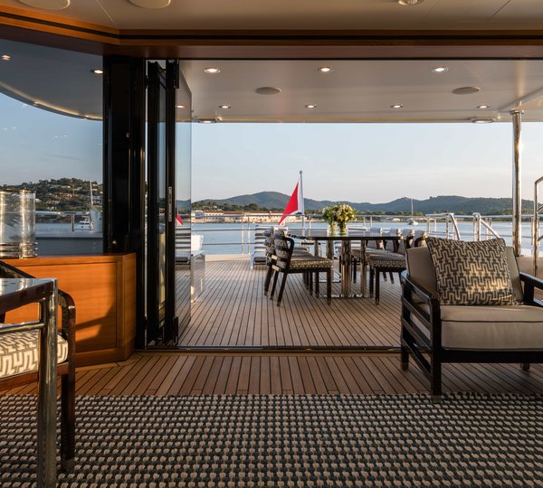 Bridge Deck Looking Aft