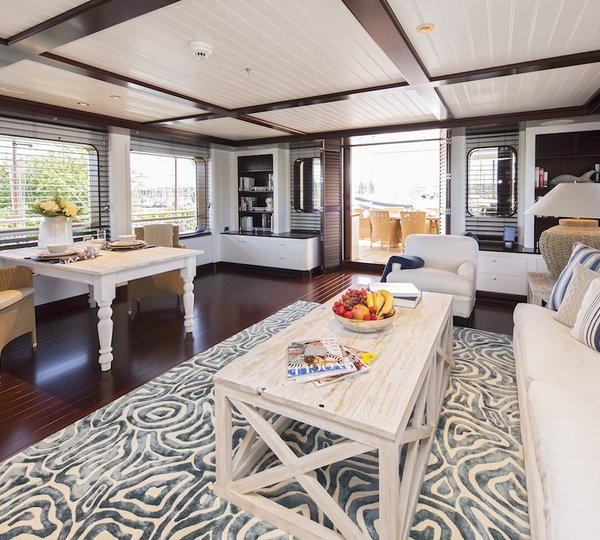 Bridge Deck Salon Comfortable Sofa