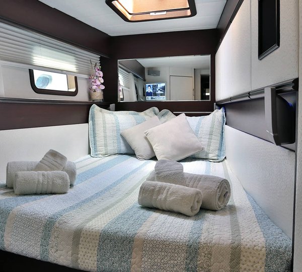 Charter Catamaran Anassa Double Cabin  