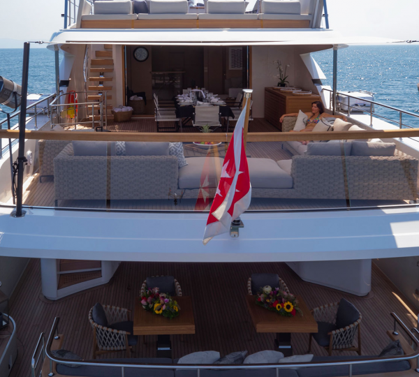 Close Up Of Aft Decks