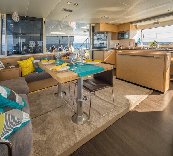 Dining Area And Galley