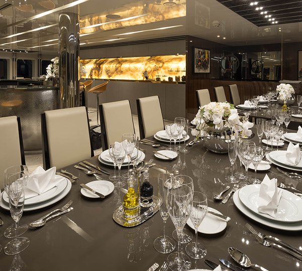 Dining Area Formal Dinner Set Up