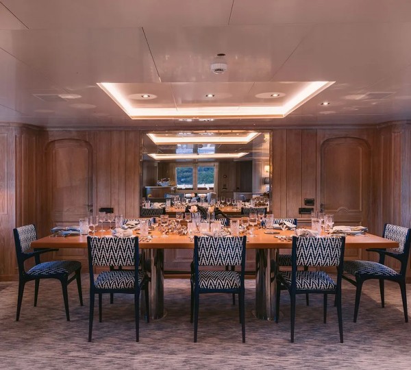 Dining Area In The Saloon