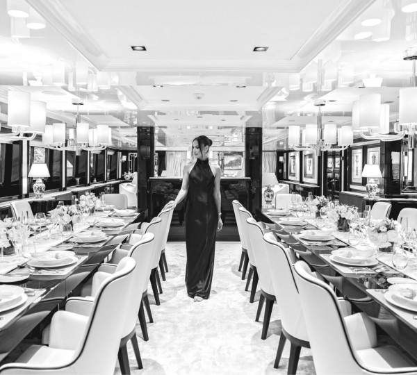 Dining Room With A Model