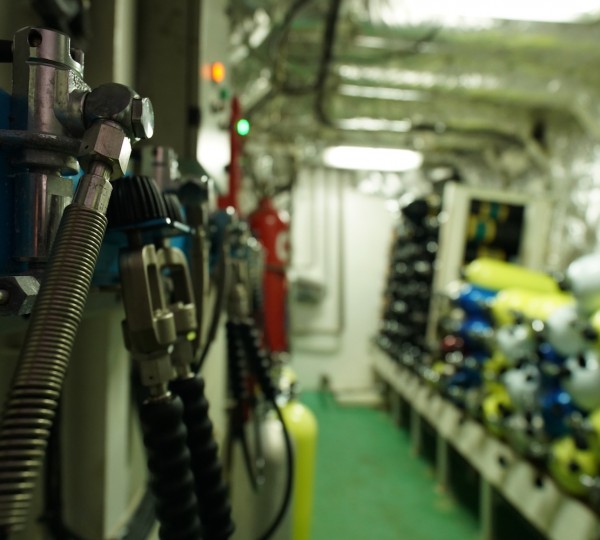 Dive Equipment Storage Detail