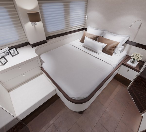 Double Guest Cabin From Above