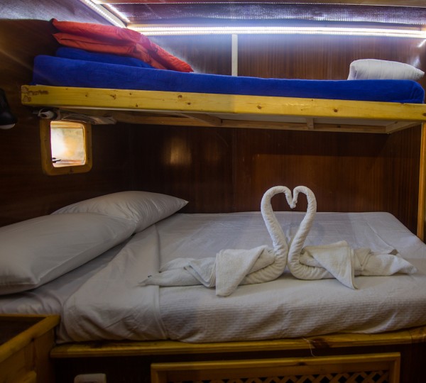 Double Guest Cabin With Bunk Bed