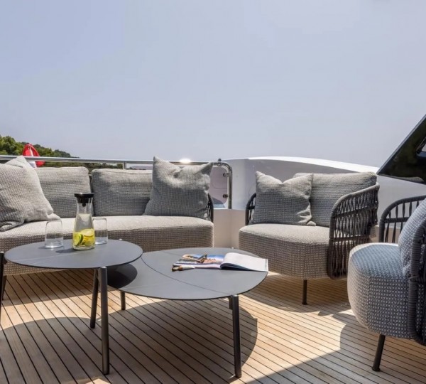 Exterior Relaxation Area With Sea Views