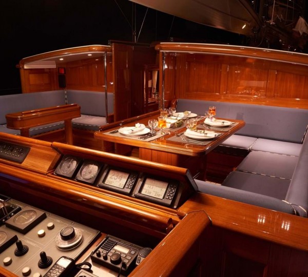 Exterior Dining Area And Helm
