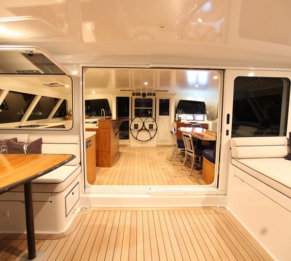 Exterior Looking Into The Saloon