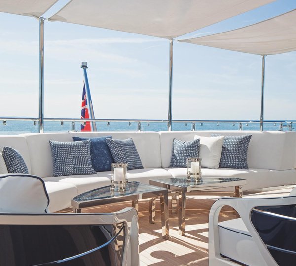 Exterior Lounging Area Aft On The Upper Deck