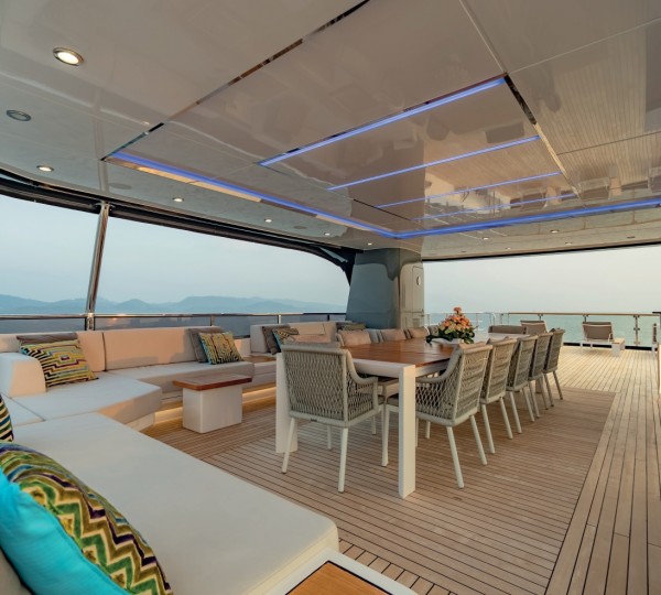 Exterior Relaxation Area With Dining Area